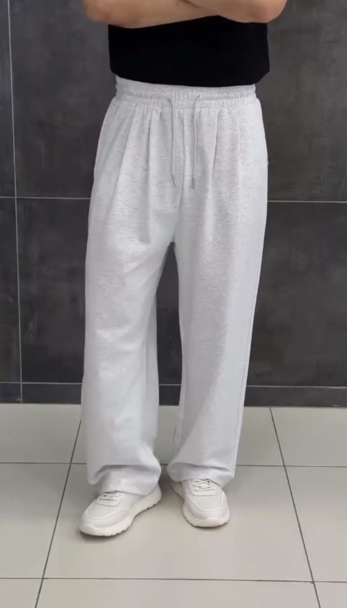 Track  Wide Leg Cotton