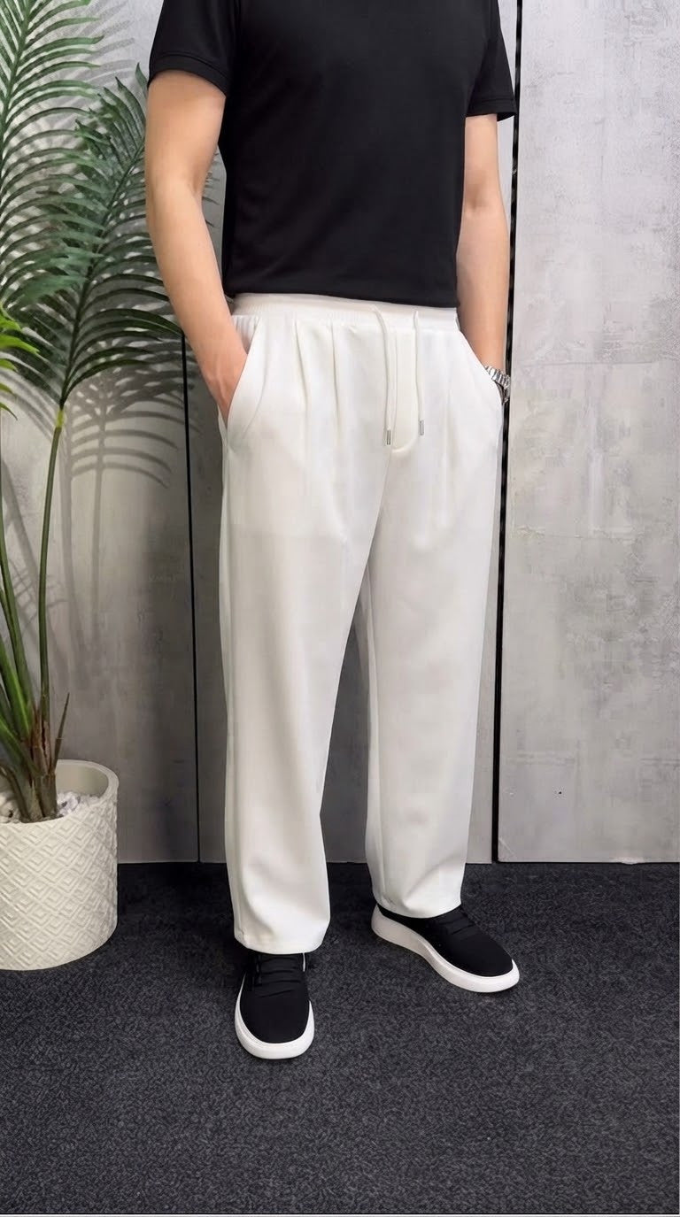 Track  Wide Leg Cotton