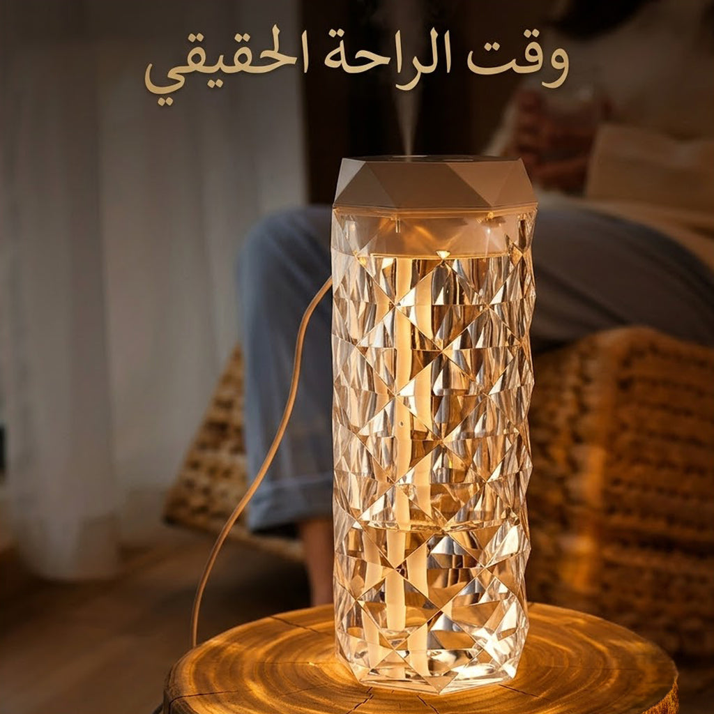 عرض قطعتين اباجوره كريستال و فواحه